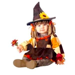 SPIRIT 🎃Pumpkin patch scarecrow Baby Pumpkin Patch Scarecrow Costume dress up
